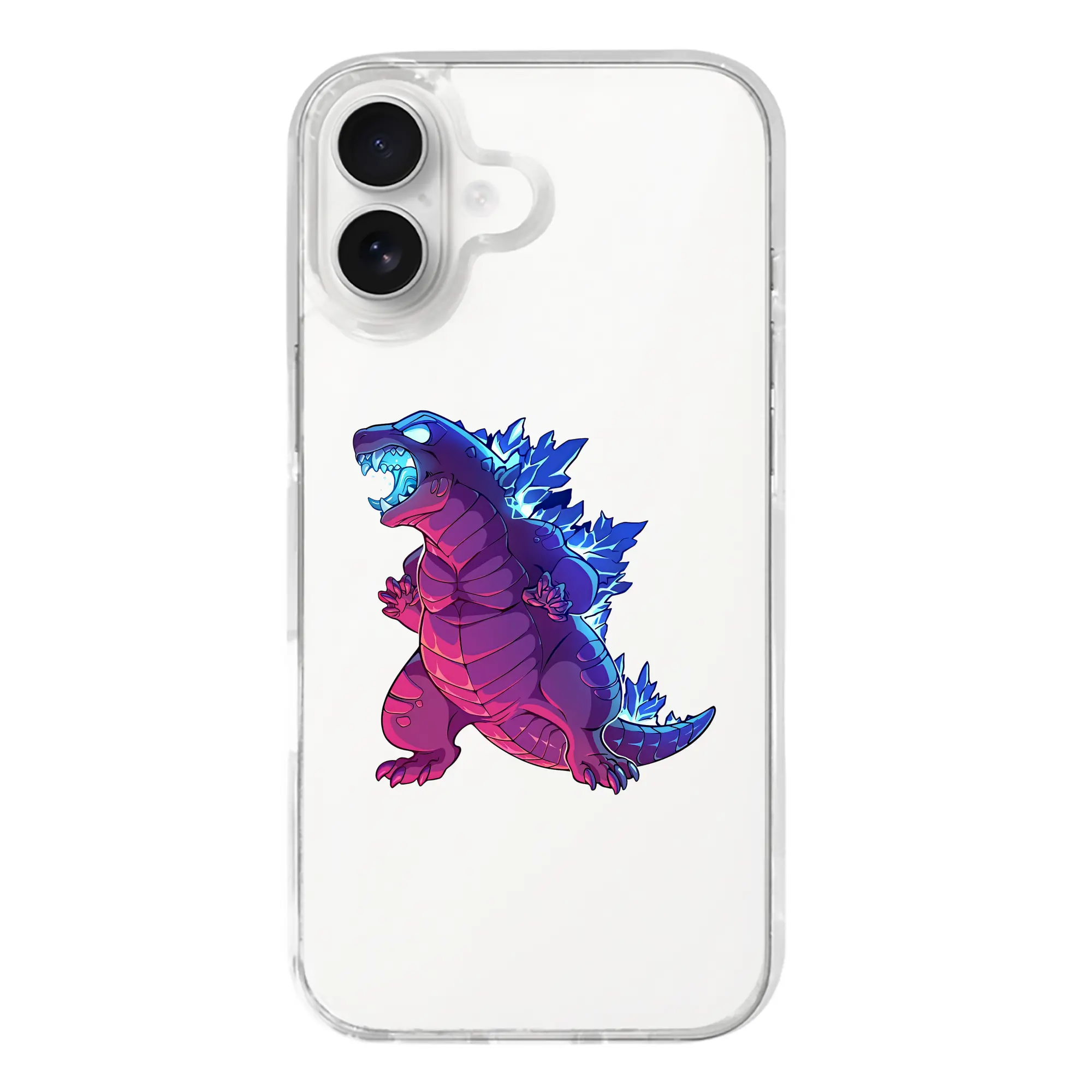 ゴジラ グッズ,ゴジラ - iPhone 17シリーズ 透明スマホケース – 薄型・耐衝撃・精密フィット保護カバー